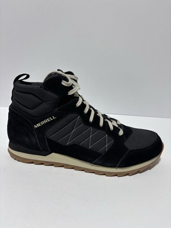 Merrell Men’s Alpine Sneaker Mid Black, Size 10.5 M main image 7